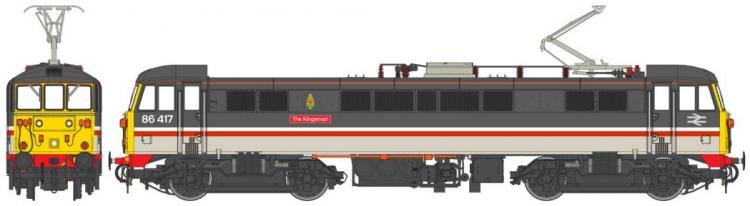 Class 86/4 #86417 'The Kingsman' (BR Intercity - Mainline) - Pre Order