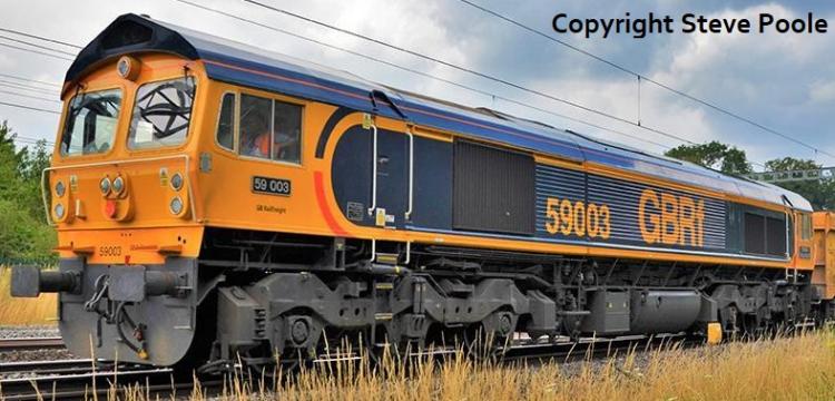 Class 59 #59003 'Yeoman Highlander' (GBRF - Blue & Yellow) DCC Sound - Pre Order