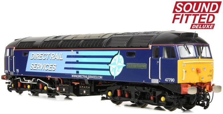 Class 47/7 #47790 'Galloway Princess' (DRS - Compass) DCC Sound Deluxe - In Stock