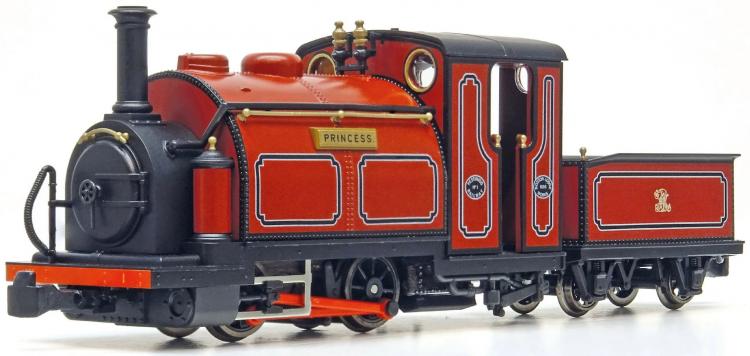 Peco - Ffestiniog Railway Small England 0-4-0ST+T #1 'Princess' (FR Lined Maroon) - In Stock