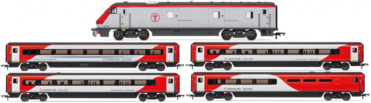 Transport for Wales Mk4 5-Car Coach Pack Two (Red & White) - In Stock