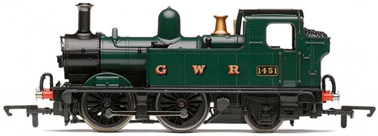RailRoad Plus - GWR 14xx 0-4-2T #1401 (Green - 'GWR') - Pre Order