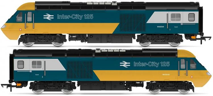 Class 43 HST #W43041 & W43042 (BR InterCity 125 - Blue & Yellow) - Pre Order