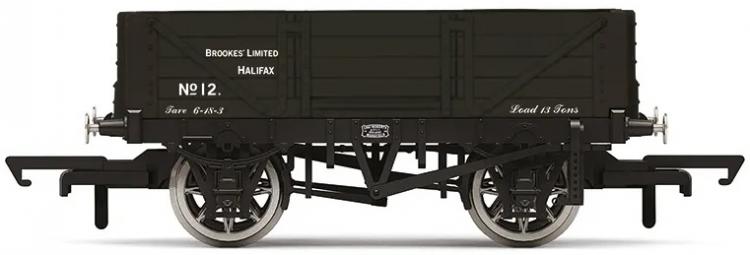 4 Plank Wagon - Brookes Limited #12 (Black) - Pre Order