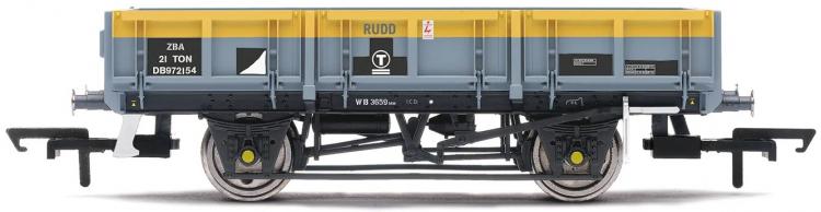 BR ZBA 'Rudd' Engineering Wagon #DB972154 (Departmental 'Dutch' - Grey & Yellow) - Pre Order