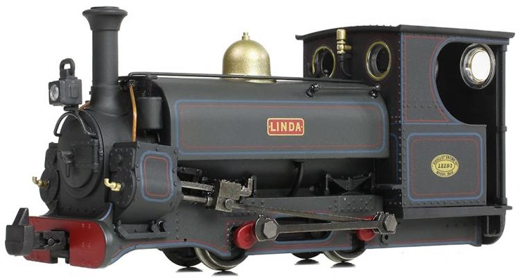Bachmann - Mainline Hunslet 0-4-0ST 'Linda' (Penrhyn Quarry - Lined Black - Late) Weathered - DCC Sound - In Stock
