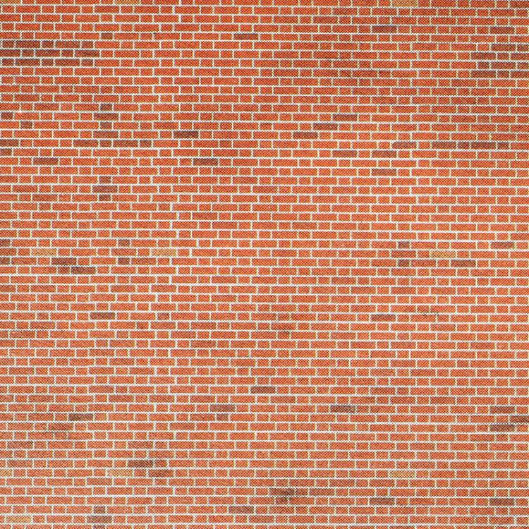 Red Brick, 8 sheets, 2 thicknesses - In Stock
