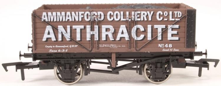 7 Plank Wagon 'Ammanford Colliery - Anthracite' #48 - Sold Out