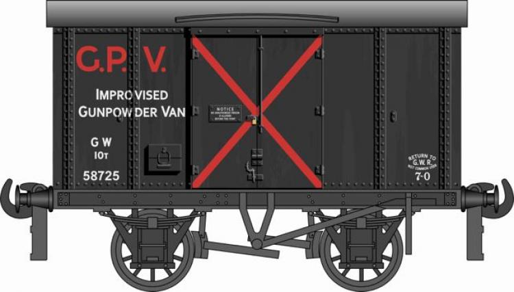 GWR Improvised Gunpowder Van