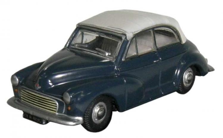 Oxford - Morris Minor Convertible (Closed) - Trafalgar Blue/Pearl Grey - Sold Out