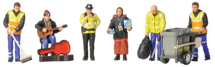 Modern Street Scene Figures - Sold Out