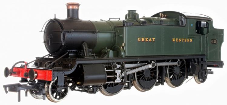 GWR 61xx 2-6-2T #6129 (Green - Great Western) - Sold Out