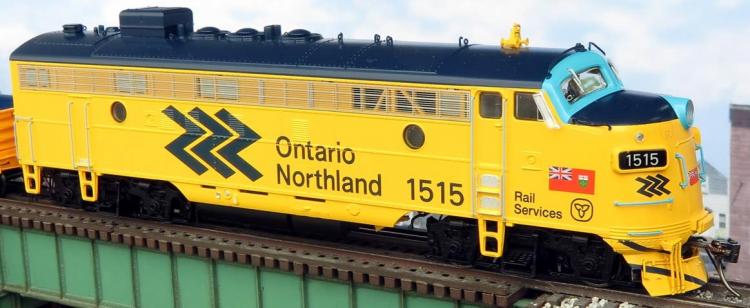 Rapido - GMD FP7 - ONR #1520 (Ontario Northland - Chevron) - Sold Out