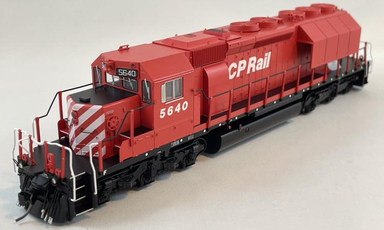 Bowser - GMD SD40-2 - CP #5640 (Small Multimark) with Elephant Ears - Sold Out