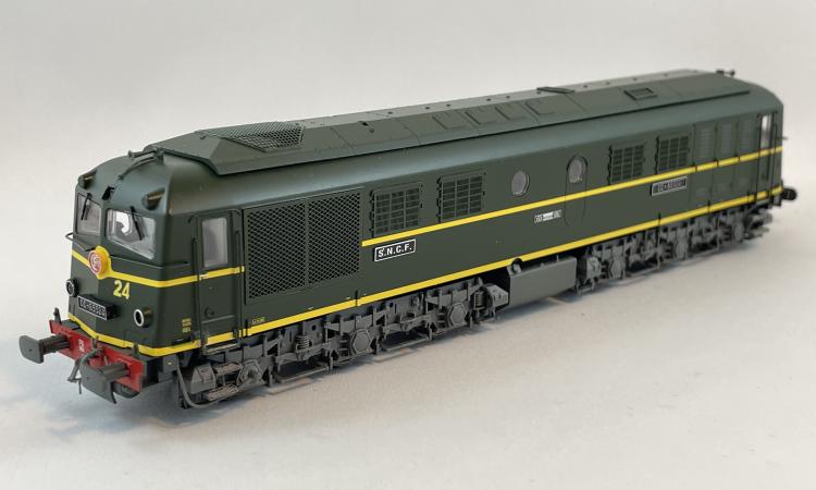 Jouef - SNCF Class CC65500 Diesel #CC-65524 (Green Livery) (Era IV) DCC Sound - In Stock