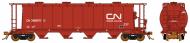 127004-4 : Rapido - NSC 3800 cu. ft. Cylindrical Hopper - CN Brown (Website) #369870 - In Stock