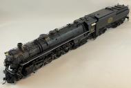 4926 : Broadway Limited - Brass Hybrid - SP&S E-1 4-8-4 #701 (Black -  Early Postwar) Oil Tender - DC/DCC Paragon3 Sound - In Stock