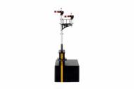 4L-001-005 : GWR Junction - Right Hand with Two Arms (Shorter Post to Right) - Motorized & Lit Semaphore Signal - In Stock