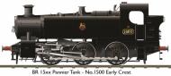 904002 : BR 15xx 0-6-0PT #1500 (Black - Early Crest) - Pre Order