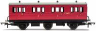 R40077 : BR 6 Wheel Coach 1st Class #E41373 (Crimson) - In Stock