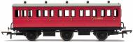 R40078 : BR 6 Wheel Coach 3rd Class #E31070 (Crimson) - In Stock