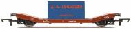 R60073 : BR Lowmac Wagon #B904567 (Bauxite) with A. A. Lucassen Crate - Pre Order