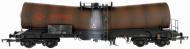 4F-027-017 : ICA Silver Bullet Bogie Tank Wagon - #33 87 7898 006-4 (Ermewa) Weathered - In Stock