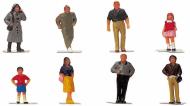 R7116 : Figures - Town People (8 Pack) - In Stock
