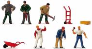 R7117 : Figures - Working People (9 Pack) - In Stock