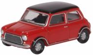 76MCS003 : Oxford - Mini Cooper Mk2 - Tartan Red/Black - In Stock