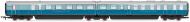 R40223 : LNER Coronation Brake Third & Kitchen Third Articulated Coach Pack (Blue) - Sold Out on Pre Orders