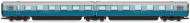 R40224 : LNER Coronation Double Open First Articulated Coach Pack (Blue) - Sold Out on Pre Orders
