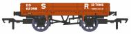 928005 : SR (ex-SECR) Dia.1744 2 Plank Ballast Wagon #62398 (Engineers Red - Large SR) - In Stock