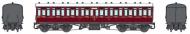 4P-020-011 : GWR Toplight Mainline & City C37 Third Class #3901 (Crimson Lake) - Pre Order