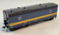 107355 : Rapido - GMD Steam Generator Unit - VIA Rail #15454 (Blue) - In Stock