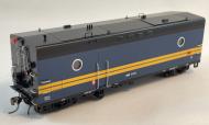 107356 : Rapido - GMD Steam Generator Unit - VIA Rail #15456 (Blue) - In Stock