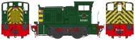 2840 : Class 02 0-4-0DH #D2861 (BR Green - Late Crest - Red Bufferbeam) - Pre Order