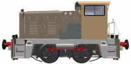 GM-4240402 : Class 02 0-4-0DH #2850 (BR Blue - Stripes - Yellow Bufferbeam) - Pre Order GM-4240402 : Class 02 0-4-0DH #2850 (BR Blue - Stripes - Yellow Bufferbeam) - Pre Order