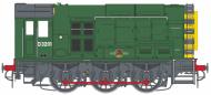 7D-008-019 : Class 08 #D3201 (BR Green - Late Crest - Wasp Stripes) - Pre Order