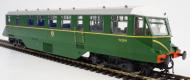 19404 : BR (ex-GWR) AEC Diesel Railcar #W32W (Green - Whiskers - Dark Grey & White Roof) - Pre Order