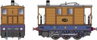 916008 : GER J70 Tram 0-6-0T #136 (Blue & Brown) with No Skirts - Pre Order