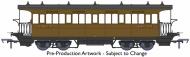 919001 : LNER (ex-GER) W&U 3rd Class Bogie Tramcar #60461 (Brown) - Pre Order