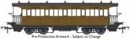 919003 : BR (ex-GER) W&U 3rd Class Bogie Tramcar #E60461 (LNER Brown) - Pre Order