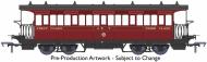 919005 : GER W&U Composite Bogie Tramcar #7 (Crimson - As Preserved) - Pre Order