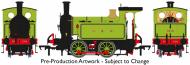 932502 : NER Y7 0-4-0T #1310 (NER Saxony Green - Simplified - As Preserved) DCC Sound - Pre Order