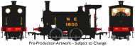 932505 : LNER (ex-NER) Y7 0-4-0T #1810 (Wartime Black - 932505 : LNER (ex-NER) Y7 0-4-0T #1810 (Wartime Black -