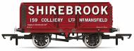 R60097 : 7 Plank Wagon - Shirebrook #159 (Red) - Pre Order