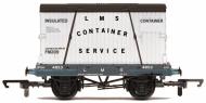 R60107 : LMS Conflat A - Container Service #4853 (Grey with White Conflat) - In Stock