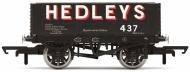 R60192 : 6 Plank Wagon - Hedleys #437 (Black) - Pre Order