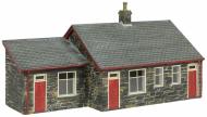 44-0171R : OO/OO9 - Harbour Station Gents and Office (Red Trim) - In Stock